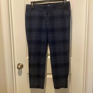 Navy and White Pinstripe - Old Navy - Size 12 - Pixie Pants